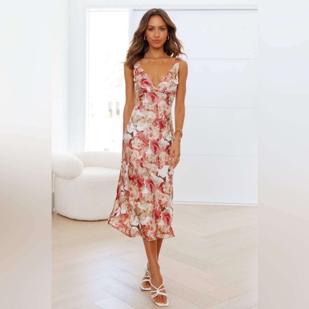 Hello Molly Brittney Midi Dress, EUC, size XS